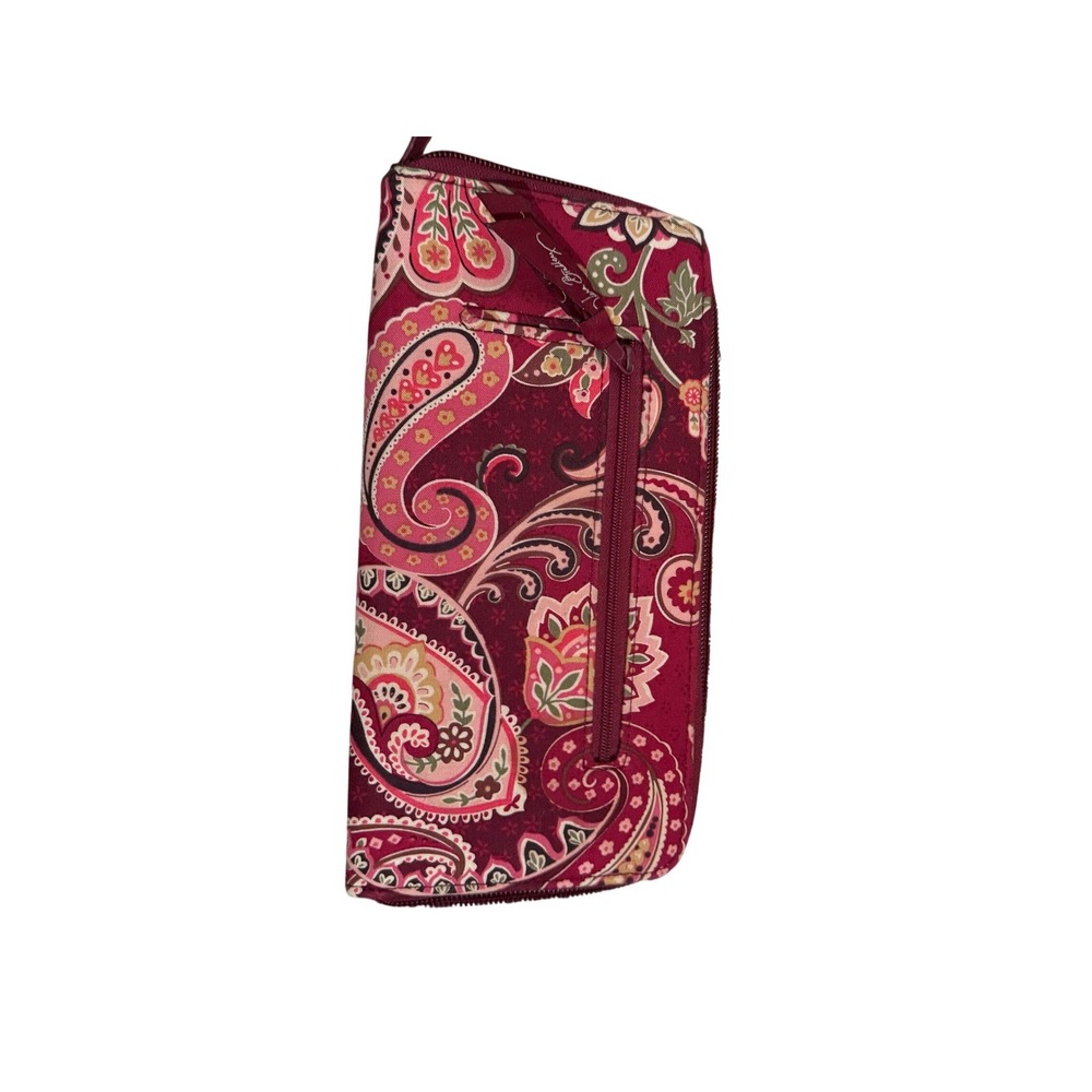 Vera Bradley Travel Organizer Passport‎ Wallet Piccadilly Plum - Picture 4 of 4